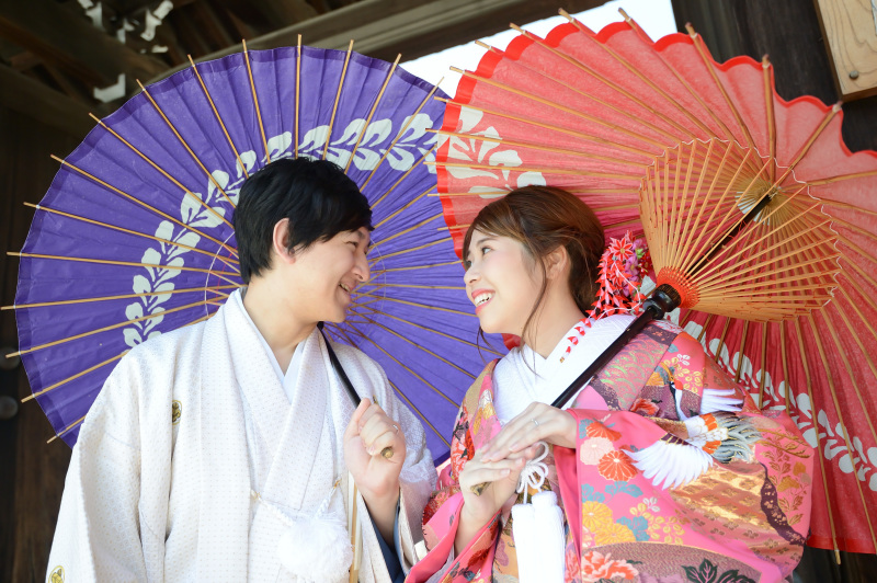 門の前で記念のお写真