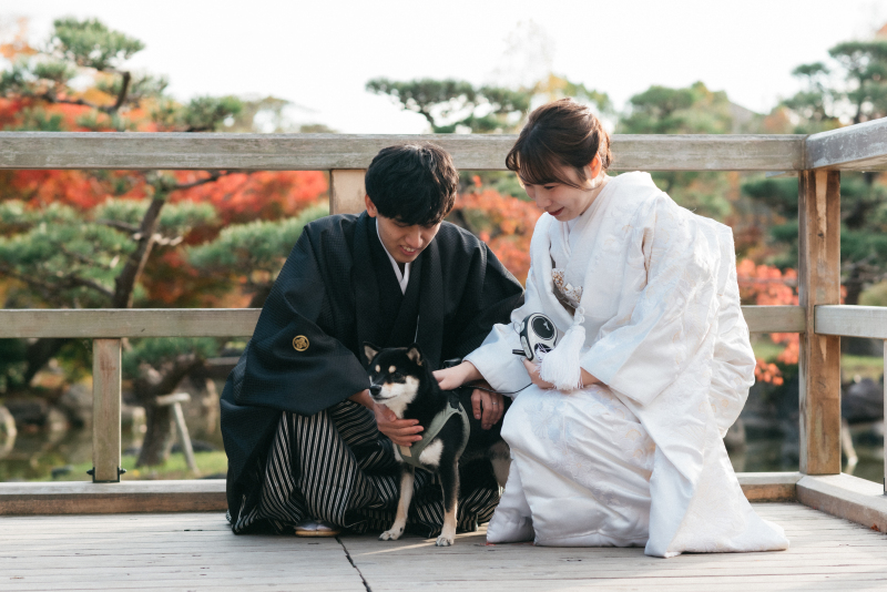 愛犬とご一緒に♪
