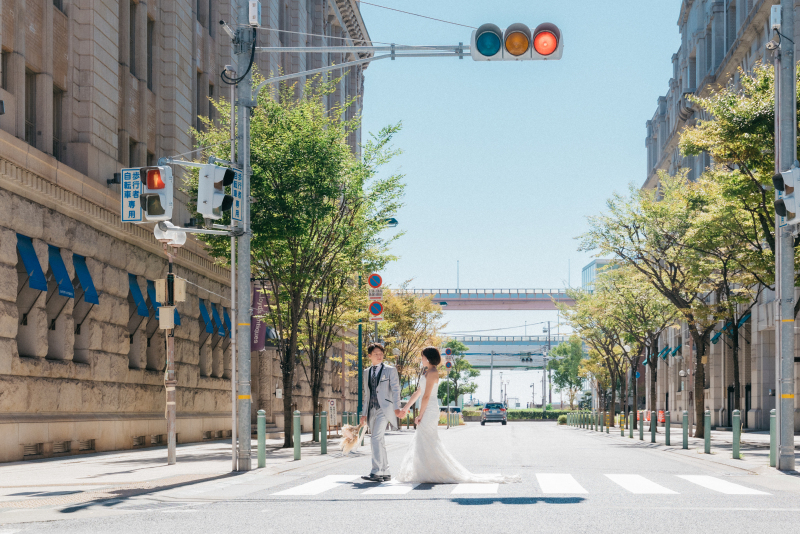 交差点ショット