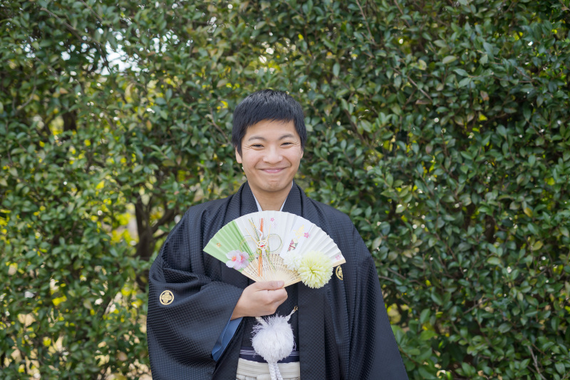 同じくご新郎様も...(*^^*)