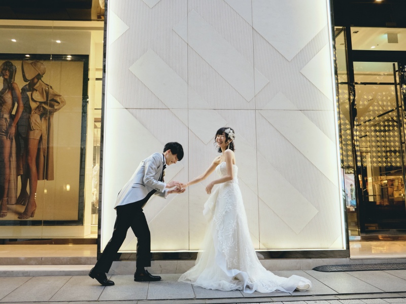 ご新婦様のお手元に...