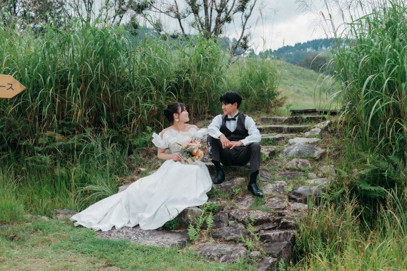 ススキたちに囲まれ♡