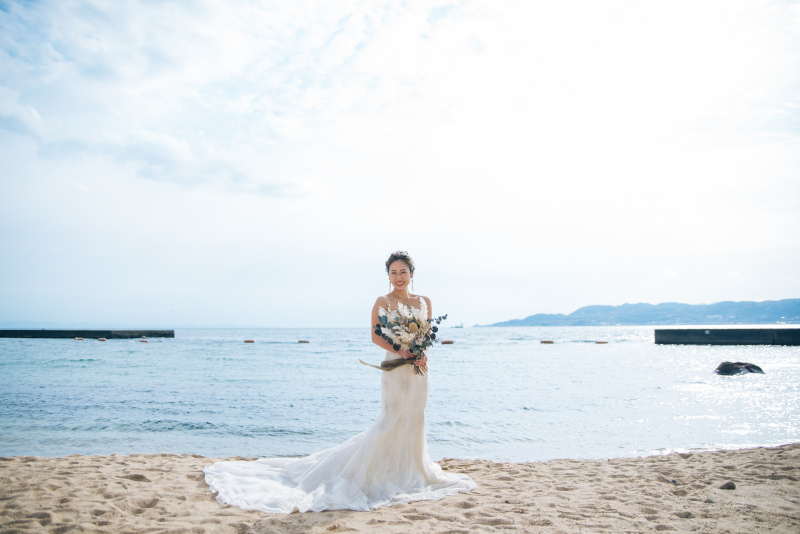 アジュール舞子で海撮影！