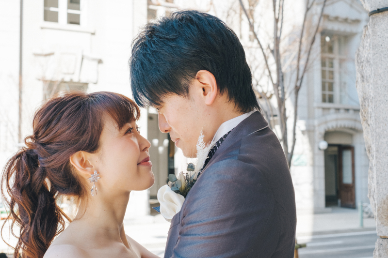 見つめ合って♡