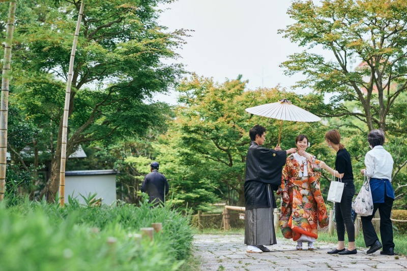 サポートをしながら