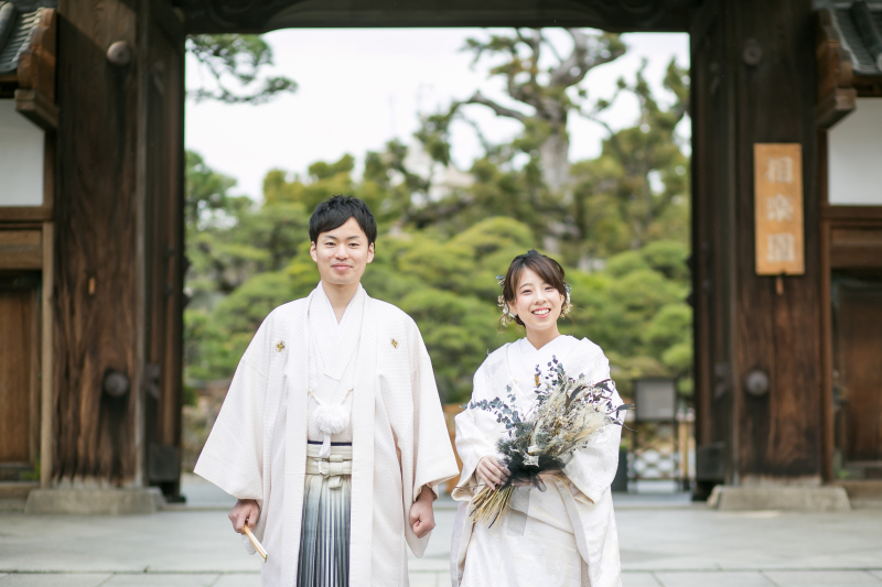 和装から撮影スタート