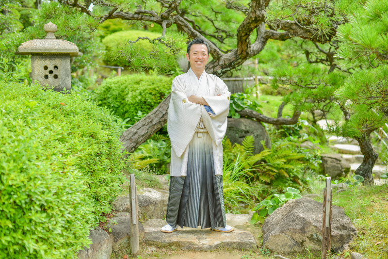 新郎様も