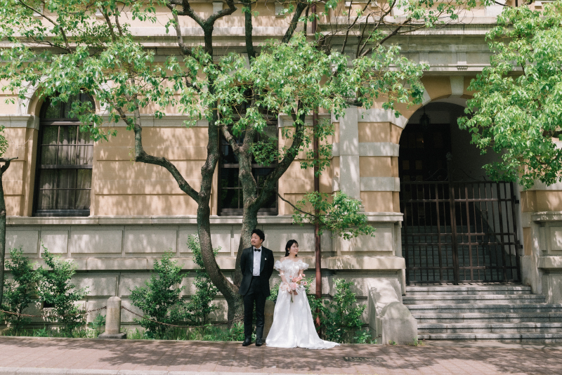 緑の木の下で♪