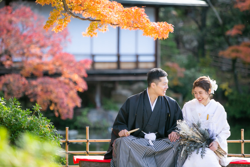 888Wedding_庭園で撮影できる