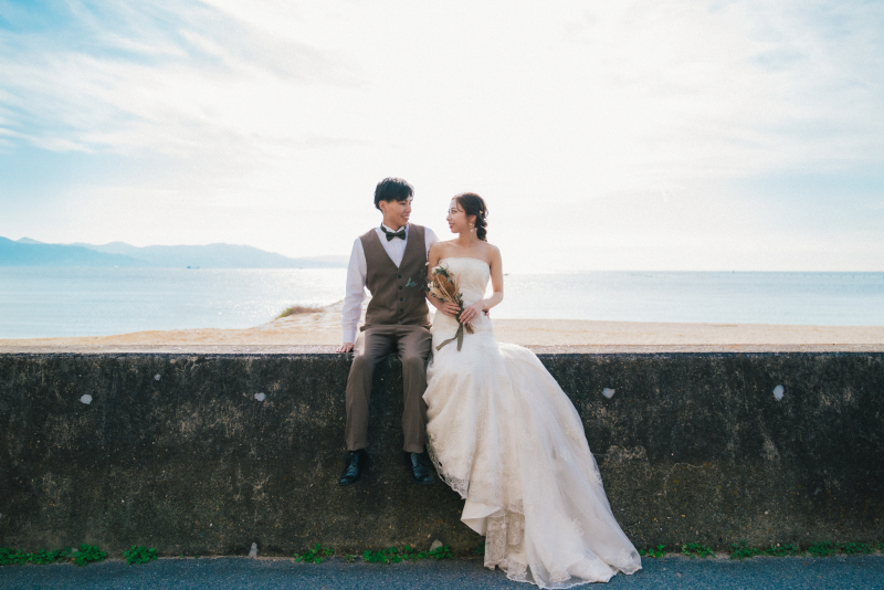 888Wedding_海で撮影できる