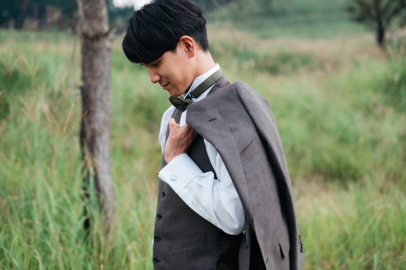 新郎様試着もご一緒に試着を♡