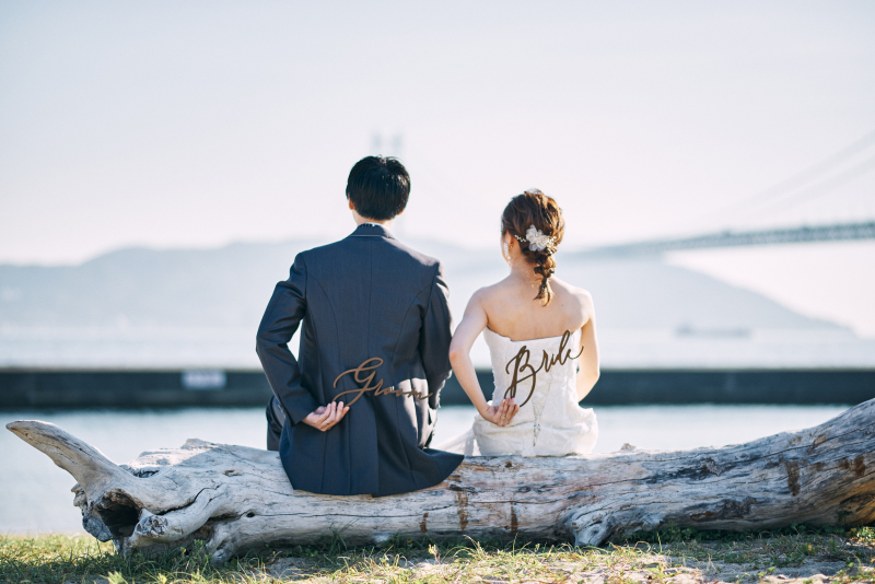 888Wedding_海で撮影できる