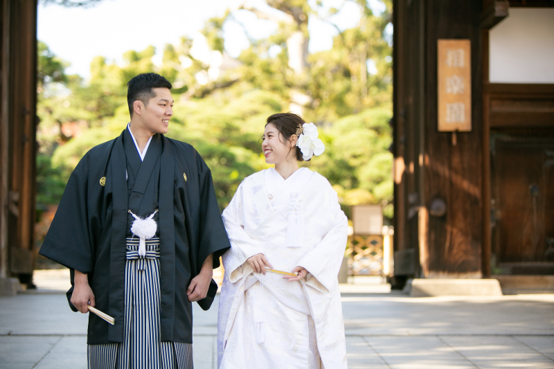 888Wedding_庭園で撮影できる