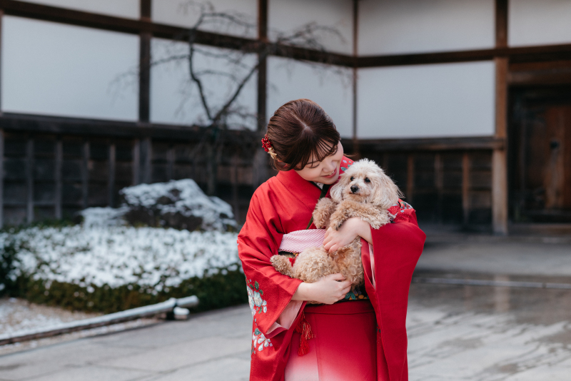 888Wedding_ペットと一緒に撮影できる