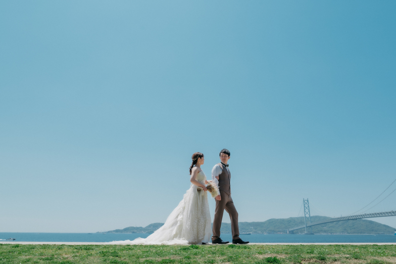 888Wedding_海で撮影できる