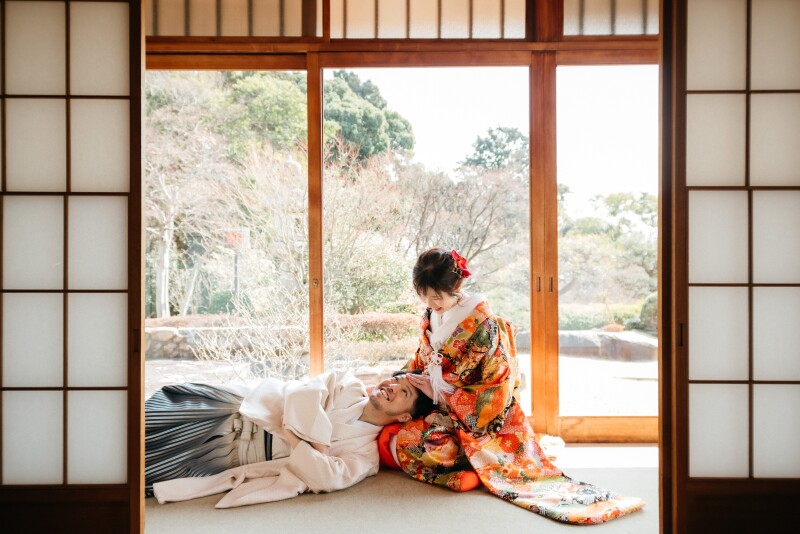 広い敷地でゆったりと撮影 須磨離宮公園