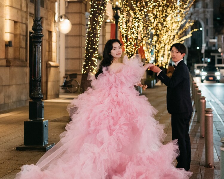 888Wedding_夜景で撮影できる