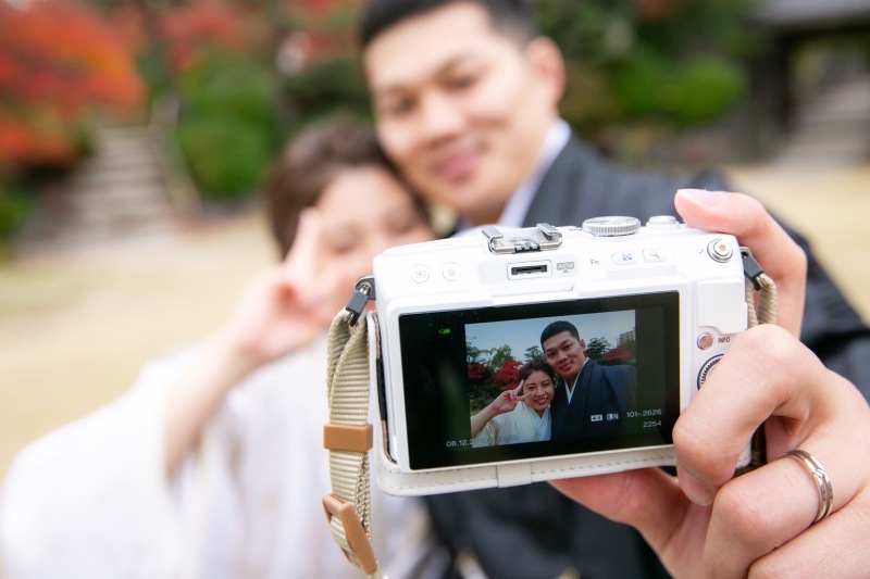 事前にカメラマンとご相談いただけます