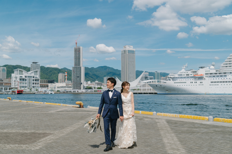 一度はデートで訪れたことのある神戸の港で