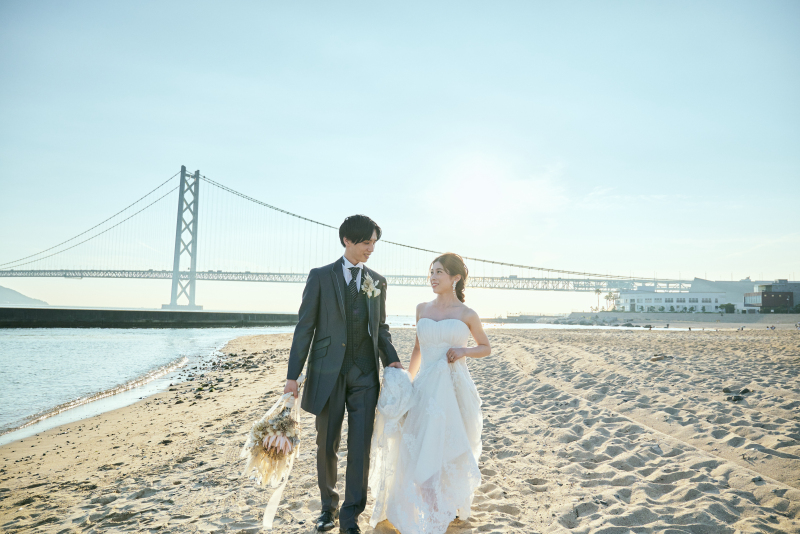 888Wedding_海で撮影できる