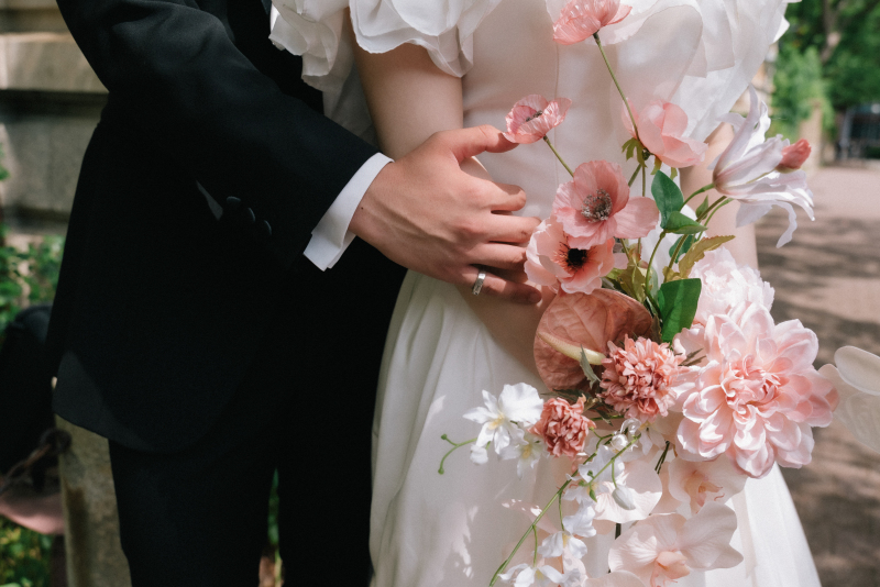 ブーケも無料でご用意しております