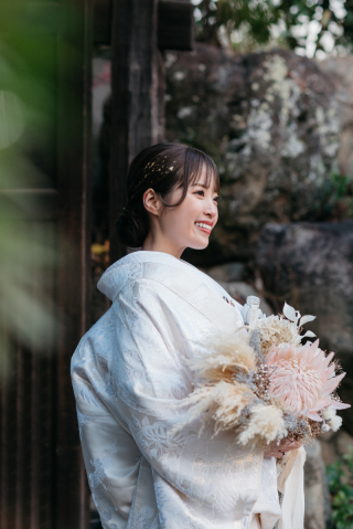 新婦様和装時　打掛掛替(ヘアメイク2回)