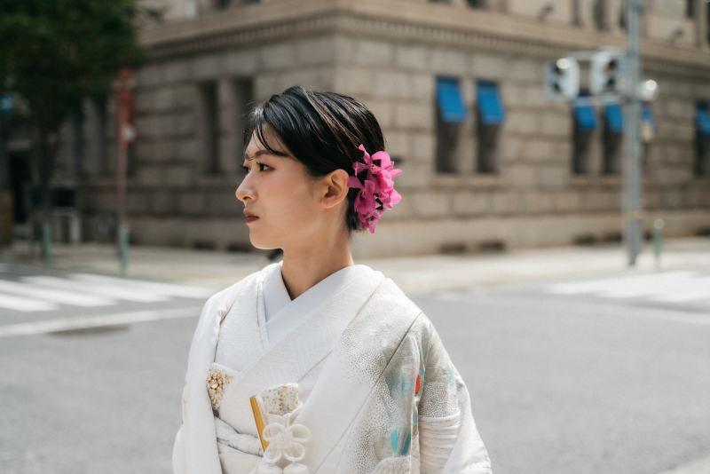 モダン和装【居留地×和装】プラン　今だけ￥33,000割引→￥121,000！