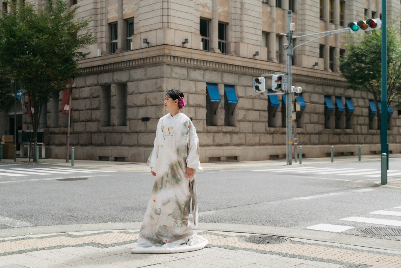 モダン和装【居留地×和装】プラン　今だけ￥33,000割引→￥121,000！