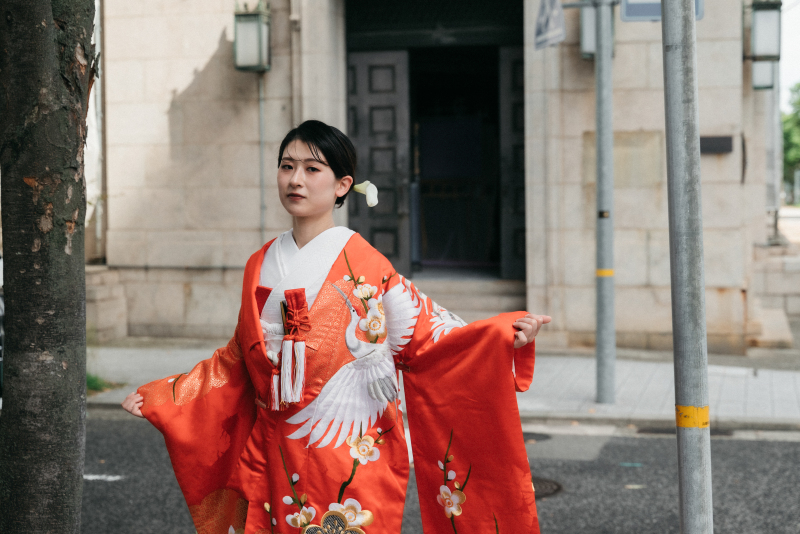 モダン和装【居留地×和装】プラン　今だけ￥33,000割引→￥121,000！