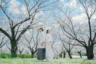 ロケーション色々 季節を感じながらの和装1着ロケフォトプラン