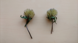 造花ヘアピースパーツ【17】