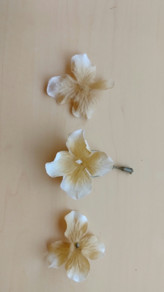 造花ヘアピースパーツ【05】