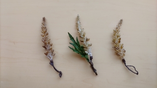 造花ヘアピースパーツ【15】