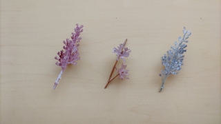 造花ヘアピースパーツ【21】