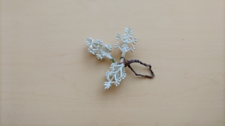 造花ヘアピースパーツ【27】