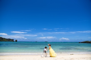 青の世界で誓いを