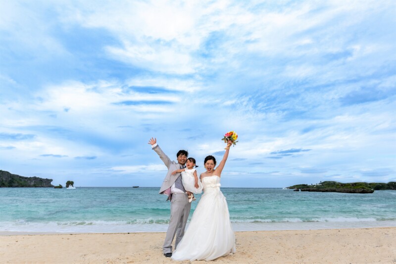 お子様も頑張った！