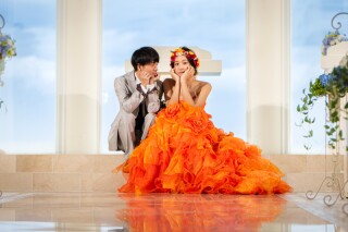 【コーディネーター撮影レポート】チャペル＆ビーチでドレスチェンジ