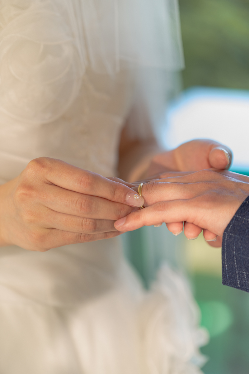 新婦様から新郎様へ