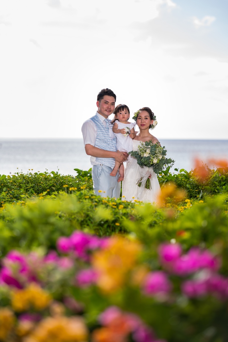 カラフルなお花