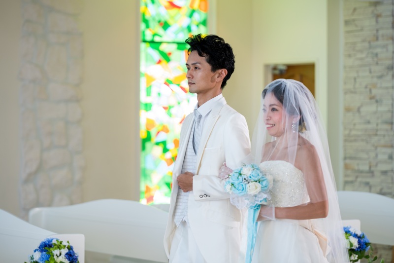 ステンドグラスのチャペル