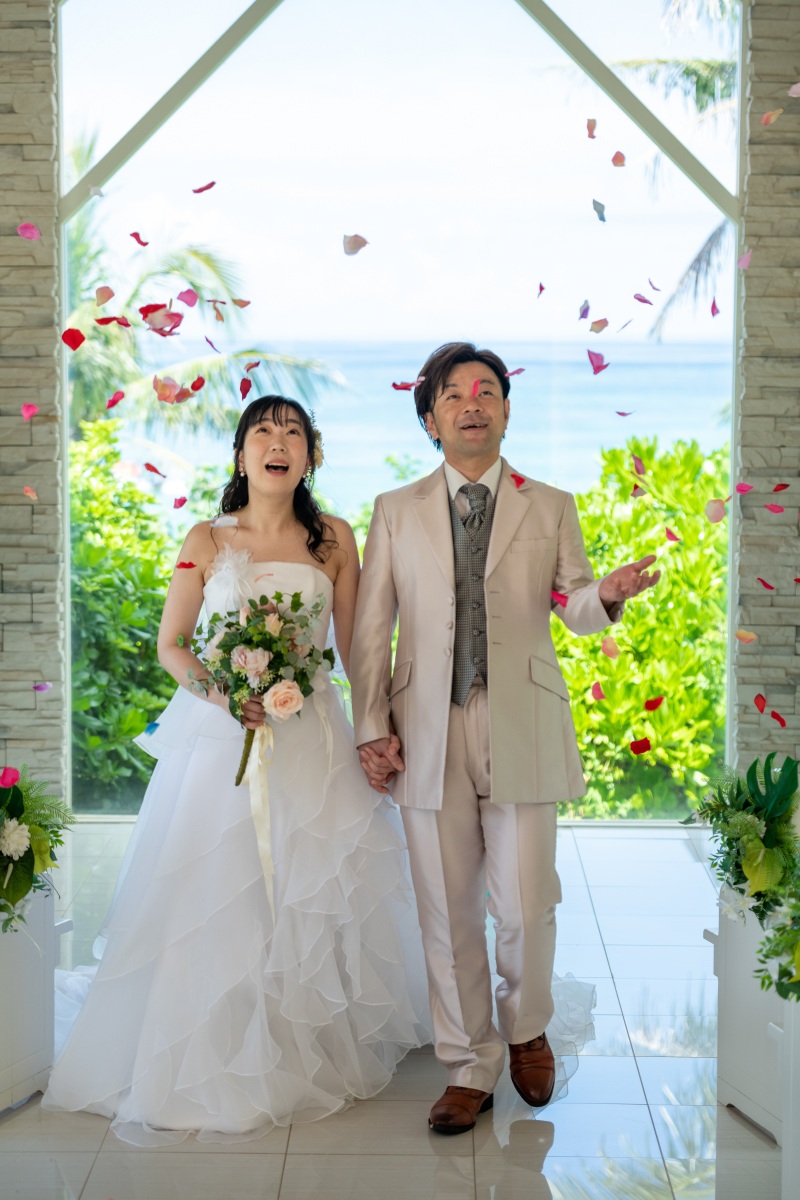 スタッフからの祝福