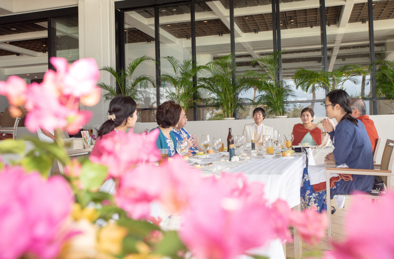 リゾートらしく