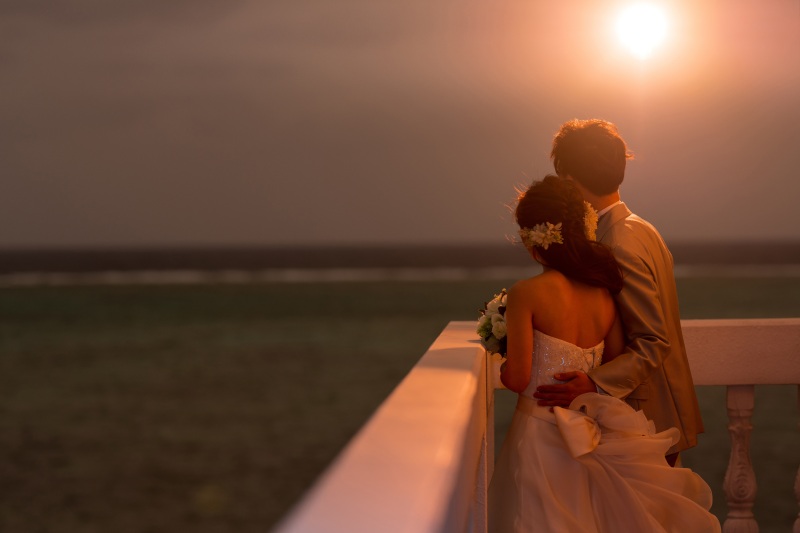 サンセット風の一枚