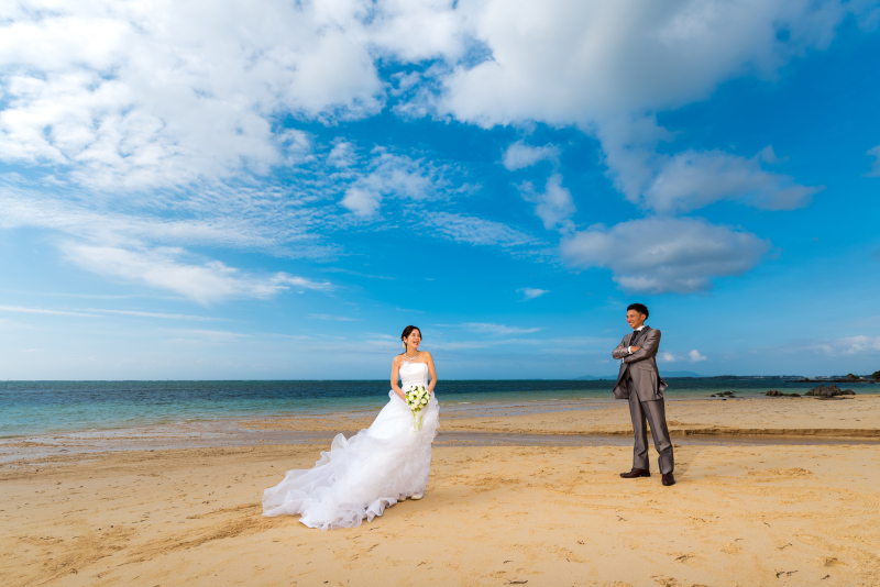 自然が残るビーチ