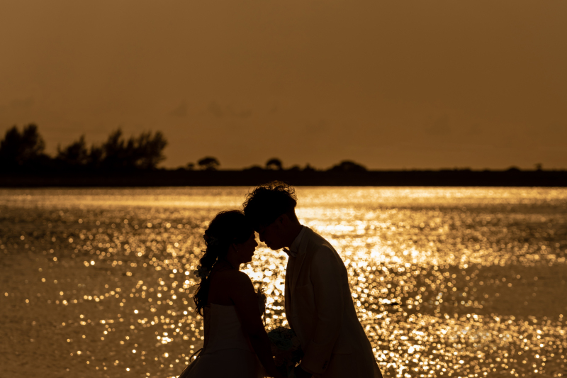 水面のきらきら感