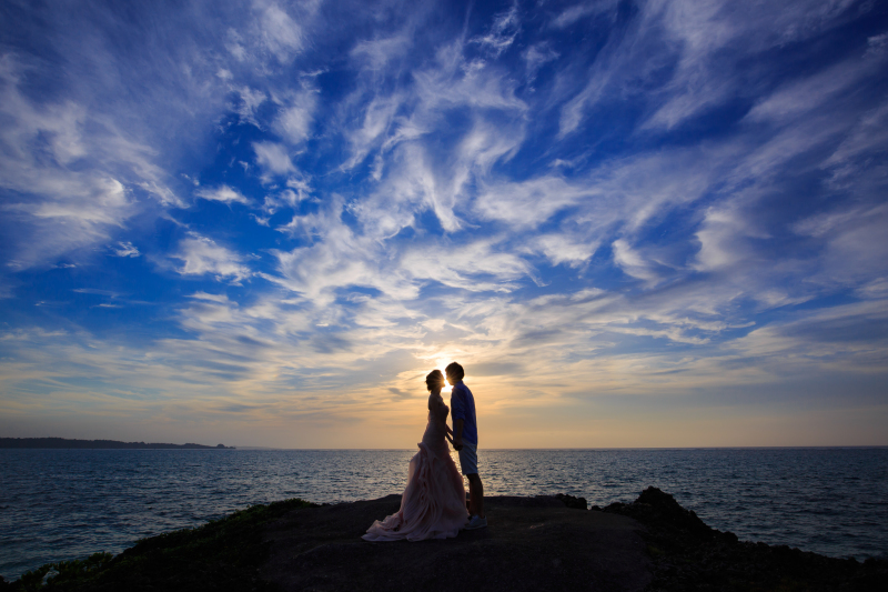 神秘的な雲に包まれて