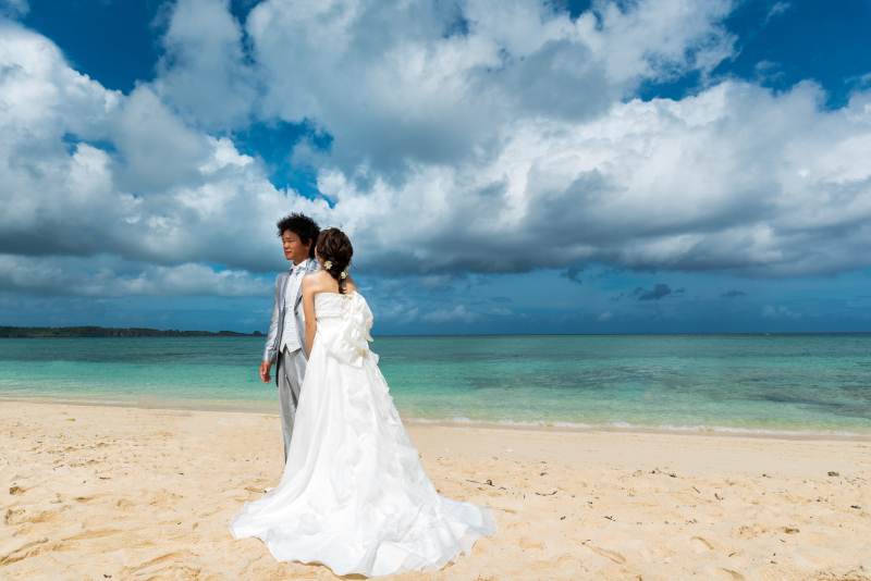 ドレスのバックスタイル