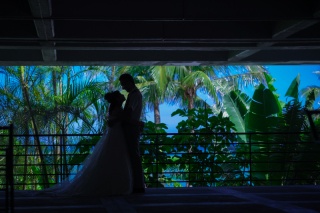 風景にとけこんで