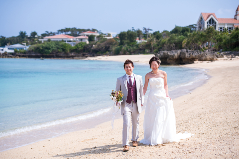 ビーチもさわやかだワンッ